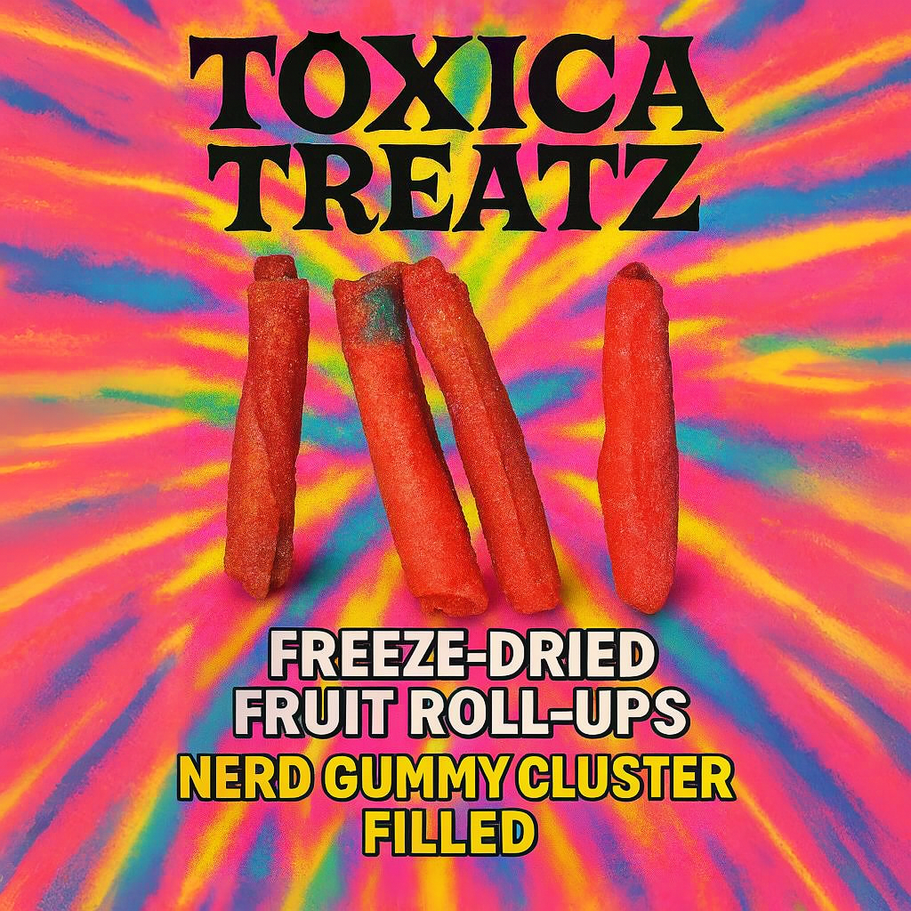 Freeze Dried Cluster Filled Fruit Roll Ups Enchilados (10ct)